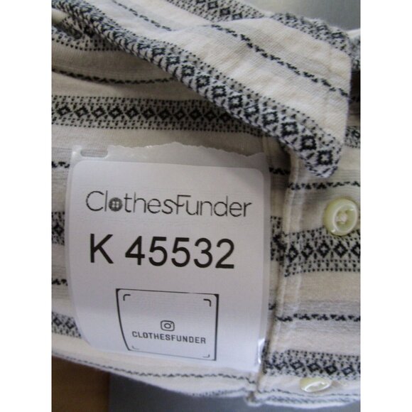 Ralph Lauren Polo Shirt Large Golf Pullover Aztec Striped Pocket Y2K - Picture 9 of 9